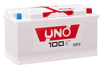 Автомобильный аккумулятор UNO 6СТ-100 (0) NR (арт. 600120010)
