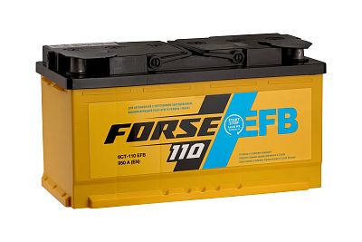 Автомобильный аккумулятор FORSE EFB 6CT-110 VL (1) (арт.610119051)