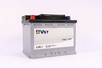 Автомобильный аккумулятор Vst Стандарт 6СТ-60.1 (560310054) L2R-2