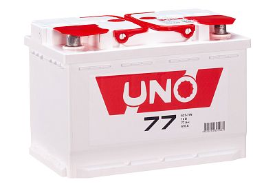 Автомобильный аккумулятор UNO 6СТ-77 (1) N (арт. 577111010)