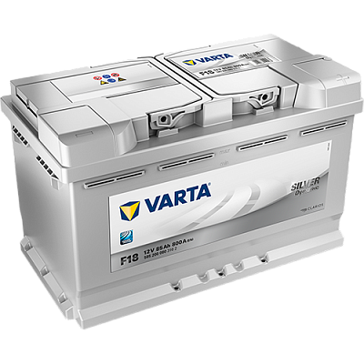 Автомобильный аккумулятор VARTA Silver Dynamic 85.0 (F18) (585200080) (315x175x175)