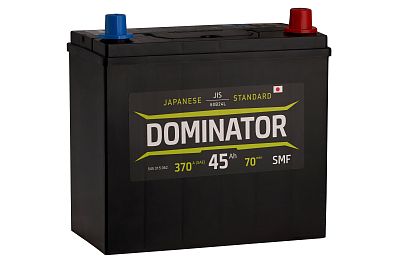 Автомобильный аккумулятор DOMINATOR (JIS) 6CT-45 А (0) B24L (арт. 545315062)