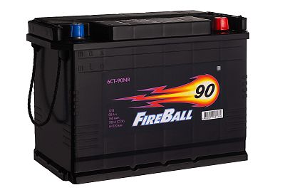 Автомобильный аккумулятор FIRE BALL 6СТ-90 NR (высокий) (арт.590126020)