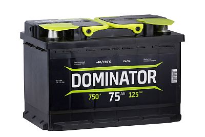 Автомобильный аккумулятор DOMINATOR 6СТ-75 VL (арт. 575111060)