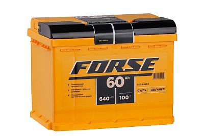 Автомобильный аккумулятор FORSE 6СТ-60 VLR (0)  (арт. 560108050)