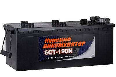 Автомобильный аккумулятор КУРСКИЙ 6СТ-190N (4) (конус) тип В (арт.690132330)